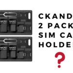 CKANDAY 2Packs SIM Card Holders